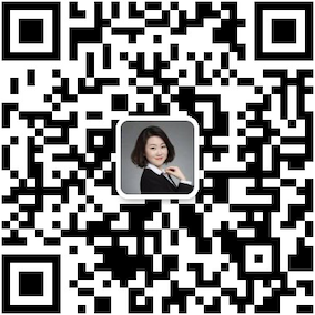 QR code linking to Lisha Ma's WeChat page